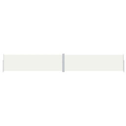 Walplus Retractable Side Awning Garden Sun Shade Canopy Gazebo For Back Door, Porch, Patio Cream 180X1200 Cm - thumbnail 2