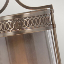 Luminosa Lighting Elstead Guildhall 1 Light Indoor Candle Wall Light Dark Bronze, E14 - thumbnail 3