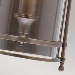 Luminosa Lighting Elstead Guildhall 1 Light Indoor Candle Wall Light Dark Bronze, E14 - thumbnail 4