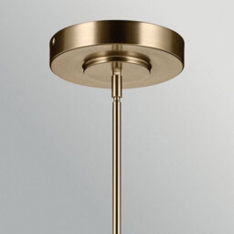 Luminosa Lighting Elstead Riven Integrated Led Linear Pendant Light Champagne Bronze 2850K - thumbnail 5