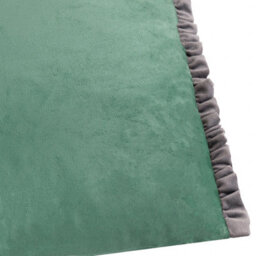 Wylder Tilly Velvet Polyester Filled Cushion, Sage/grey, 40 X 60Cm - thumbnail 4