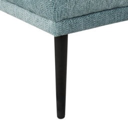 Beliani Left-Hand Chaise Longue Artheze Fabric Blue - thumbnail 8