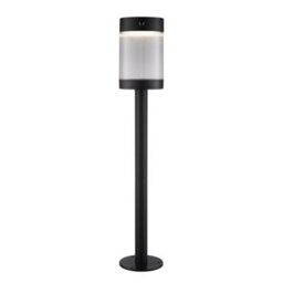 Nordlux Coupar Outdoor Aluminium Garden Post  Black,battery Led