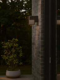 Nordlux Sidara Outdoor Wall Light Black Aluminium Solar E27 Sensor Coastal/marine Safe - Mains Powered, Ip54 - thumbnail 8