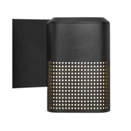 Nordlux Sidara Outdoor Wall Light Black Aluminium Solar E27 Sensor Coastal/marine Safe - Mains Powered, Ip54 - thumbnail 3