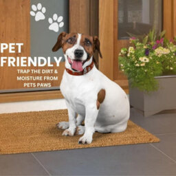 Wadan 100 X 200 Cm Coir Door Mats Heavy Duty Cut To Size Natural Coir Entrance Door Mat For Indoor & Outdoor - thumbnail 2
