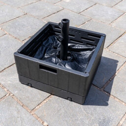 Jack Stonehouse Versatile Parasol Or Umbrella Planter Base 48-73Kg Sand Or Water Fill Stand - thumbnail 2