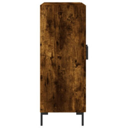 Berkfield Sideboard Smoked Oak 69.5X34X90 Cm Engineered Wood - thumbnail 7