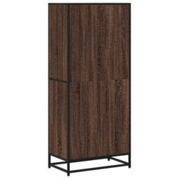 Berkfield Bookcase Brown Oak 60X35X139 Cm Engineered Wood - thumbnail 6