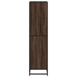 Berkfield Bookcase Brown Oak 60X35X139 Cm Engineered Wood - thumbnail 5