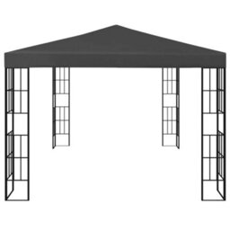Walplus Gazebo Outdoor Beach Party Festival Camping Tent Canopy Wedding Marquee Awning3X4 M Anthracite - thumbnail 3