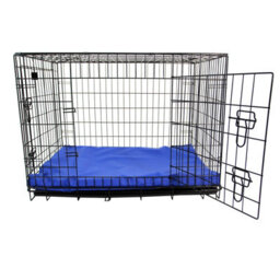 Actiaspet Large Dog Bed Cage Crate Pet Waterproof Hygienic Bedding Tough Hardwearing Cushion Mat Blue - thumbnail 6