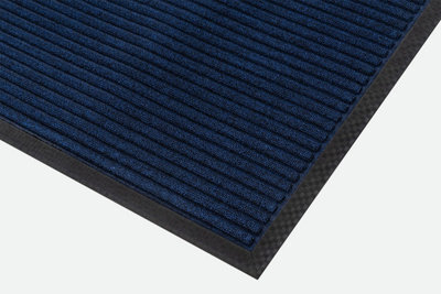 Blue Diamond Brushway Entrance Mat 90 X 150Cm Blue - image 1