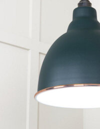 From the Anvil White Gloss Brindley Pendant In Dingle - thumbnail 6