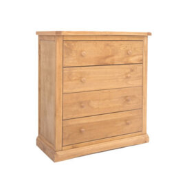 Cabinet Bits Lucca 4 Drawer Chest Of Drawers Wood Knob - thumbnail 2