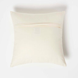 Homescapes Eye See You White Tufted Cotton Cushion 45 X 45 Cm - thumbnail 3