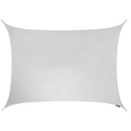 Kookaburra 5M X 4M Rectangle Water Resistant Polar White Garden Patio Sun Shade Sail Canopy 96.5% Uv Block With Free Rope - thumbnail 1