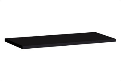 Arte Switch Pw3 Wall Shelf 60Cm Black - Slim Matt & Gloss Shelf For Bold Accent Spots