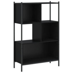 Berkfield Sturdy Bookcase Black 72X28X109 Cm Engineered Wood - thumbnail 1