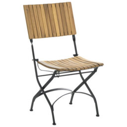 Beliani Lascari 6 Seater Garden Dining Set Light Brown Acacia Wood Folding - thumbnail 7