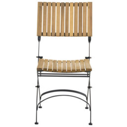 Beliani Lascari 6 Seater Garden Dining Set Light Brown Acacia Wood Folding - thumbnail 8