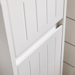 Sobuy Bzr160-W, Bathroom Tall Cabinet Cupboard Bathroom Cabinet Storage Cabinet,white,w20Xd20Xh180 - thumbnail 9