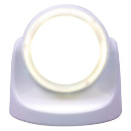 White Battery Powered Pir Motion Sensor Led Security Light - 85 Lumen Outdoor Garden Wall Mounted Lighting - H9 X W9 X D9Cm - thumbnail 3