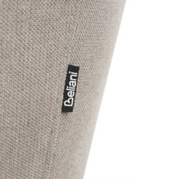 Beliani  Armchair Orsta Fabric Taupe - thumbnail 7