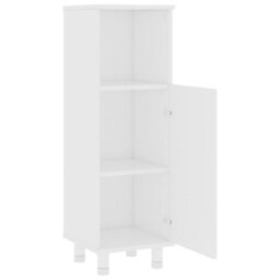 Berkfield Bathroom Cabinet White 30X30X95 Cm Engineered Wood - thumbnail 4