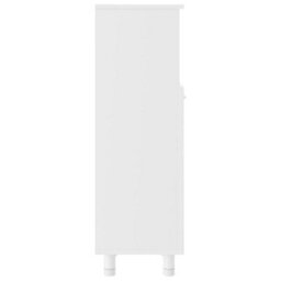 Berkfield Bathroom Cabinet White 30X30X95 Cm Engineered Wood - thumbnail 6