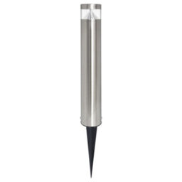 Long Life Lamps Company Modern Led Bollard Post Ground Spike Light Cool White Stainless Steel Zlc077Cw