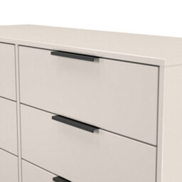Beijing 6 Drawer Midi Chest Of Drawers In Kashmir Matt (Ready Assembled) - thumbnail 5