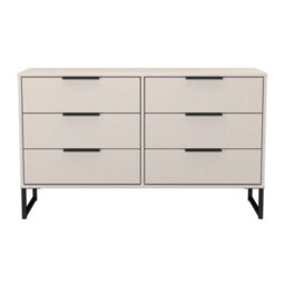 Beijing 6 Drawer Midi Chest Of Drawers In Kashmir Matt (Ready Assembled) - thumbnail 2
