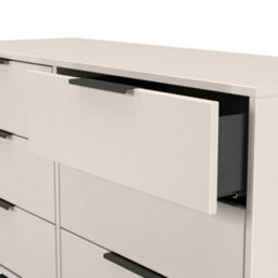 Beijing 6 Drawer Midi Chest Of Drawers In Kashmir Matt (Ready Assembled) - thumbnail 6