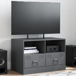 Vidaxl Tv Cabinet Anthracite 67X39X44 Cm Steel