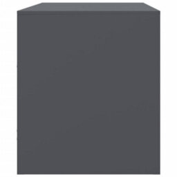Vidaxl Tv Cabinet Anthracite 67X39X44 Cm Steel - thumbnail 8