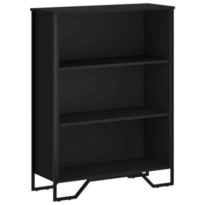 Berkfield Modern Bookcase Black 80X31X106 Cm Engineered Wood - image 1