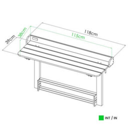 Cerland Acanta Balcony Table Bar - thumbnail 3