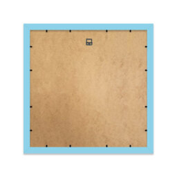 "13X13"" Light Blue Picture Frame - 13X13"" Square Frame With 12X12"" Mount For 13X13""/12X12"" Pictures Moderrn Style Thin Edge, 1 Pack" - thumbnail 3