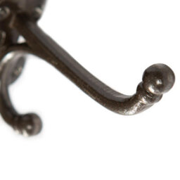 Hammer and Tongs Hammer & Tongs Flat Top Ball End Hat & Coat Hook - W35mm X H85mm - Raw - thumbnail 2