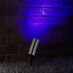 Auraglow Stainless Steel Gu10 Holder Garden Spike Light - Colour Changing - 4 Pack - thumbnail 7