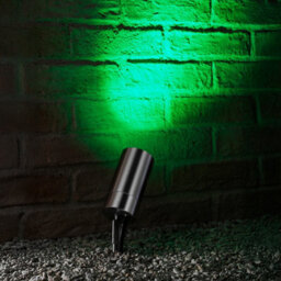 Auraglow Stainless Steel Gu10 Holder Garden Spike Light - Colour Changing - 4 Pack - thumbnail 8
