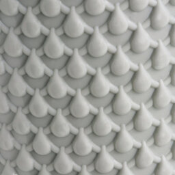 Jvl Droplette Toilet Brush And Round Bin - Ice Grey - thumbnail 4