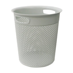 Jvl Droplette Toilet Brush And Round Bin - Ice Grey - thumbnail 5