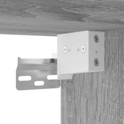 Berkfield Wall-Mounted Bedside Cabinets 2 Pcs Grey Sonoma 50X36X40 Cm - thumbnail 9