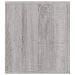 Berkfield Wall-Mounted Bedside Cabinets 2 Pcs Grey Sonoma 50X36X40 Cm - thumbnail 8
