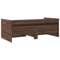 Berkfield Daybed With Drawers Without Mattress Brown Oak 75X190 Cm Small Single - thumbnail 6