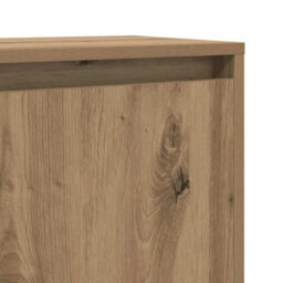 Berkfield Sideboard Artisan Oak 97 X 29 X 75 Cm Engineered Wood - thumbnail 9
