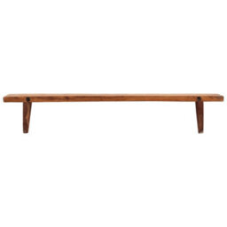 Berkfield Wall Shelves 2 Pcs 110X20X18 Cm Solid Wood Acacia - thumbnail 2
