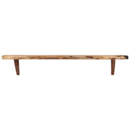 Berkfield Wall Shelves 2 Pcs 110X20X18 Cm Solid Wood Acacia - thumbnail 3